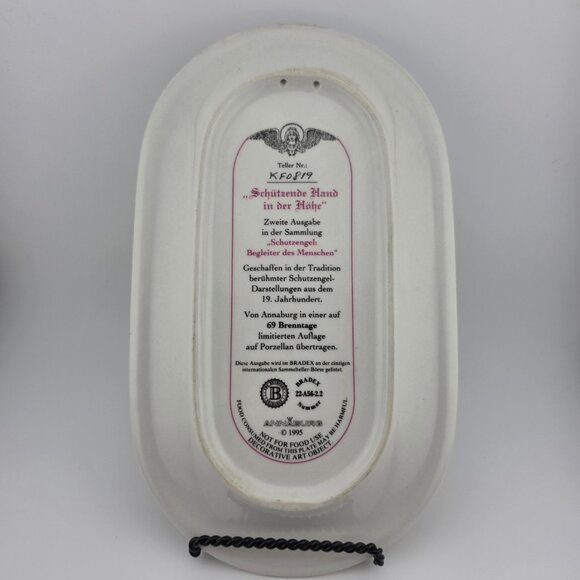 Bradford Exchange Someone to Watch Over Me by Walter Wiessmann Collector Plate - Picture 2 of 6